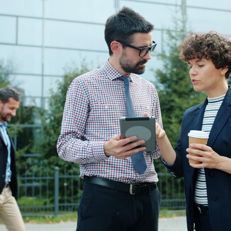 iOS app development workspace